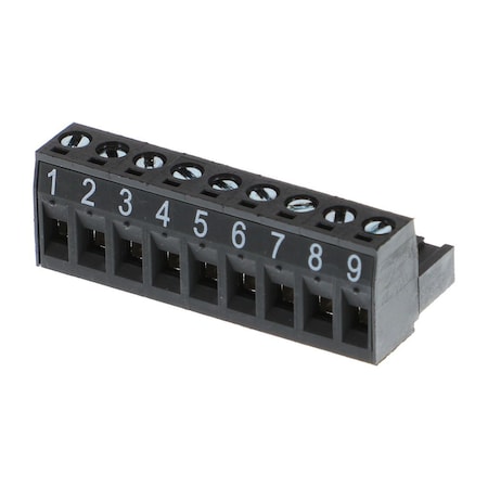 Molex 5.08Mm Euro Plug Ra Blk 10A 9Ckt 395300109